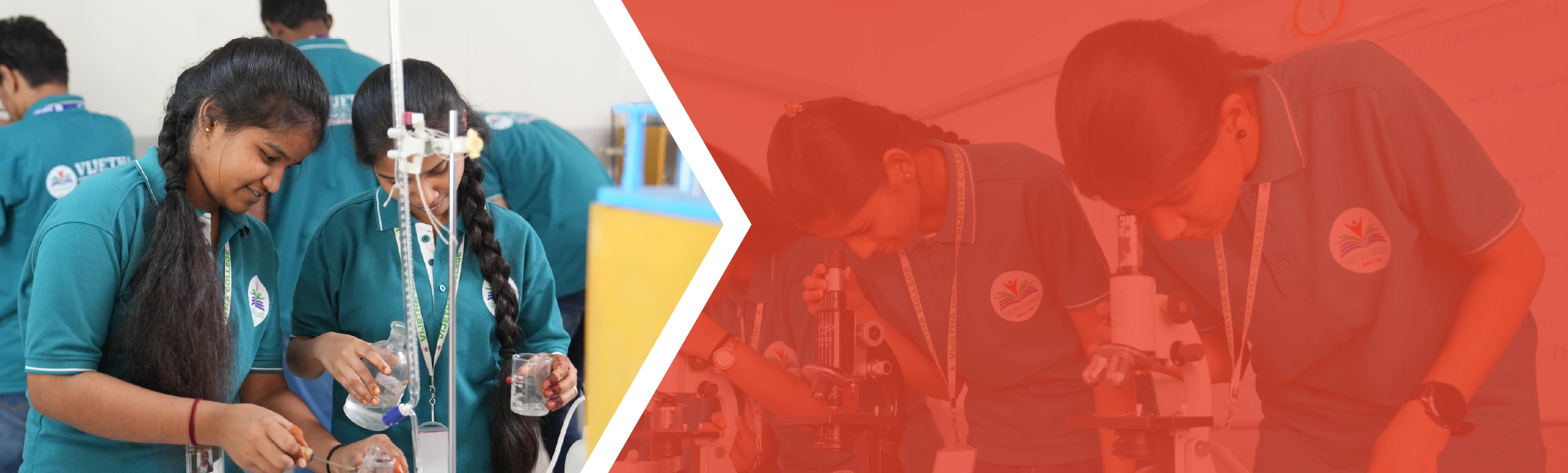 college infrastructure Hyderabad Vijetha campus modern facilities classrooms labs and learning environment